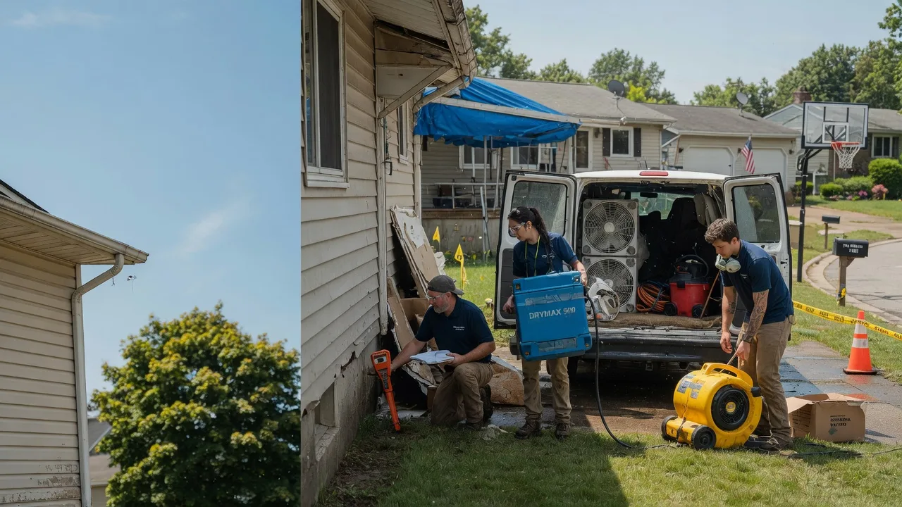 Ceiling Leak Cleanup in Onondaga, MI near me