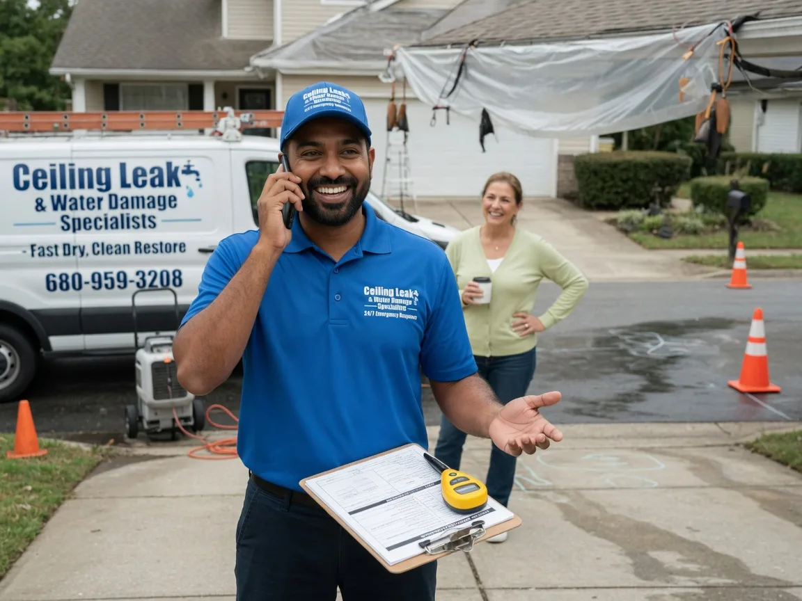 Ceiling Leak Cleanup Onondaga, MI FAQs